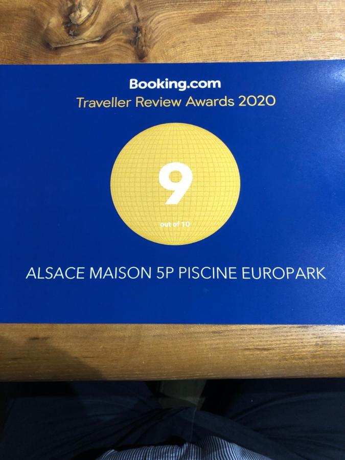 Alsace Maison 5P Piscine Europapark Rulantica Villa Marckolsheim Ngoại thất bức ảnh